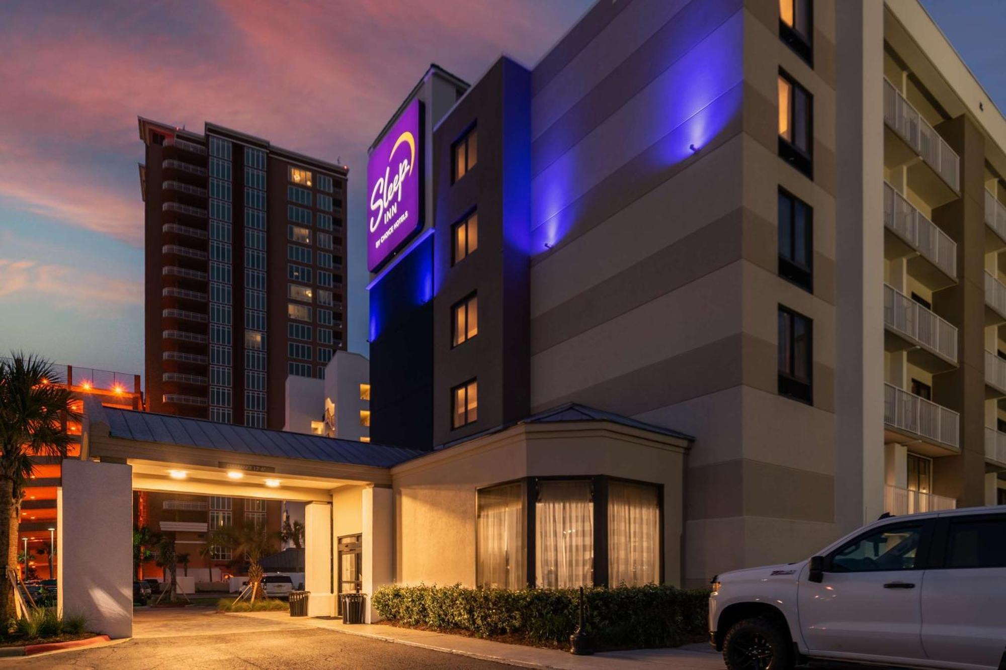 Sleep Inn On The Beach Ориндж Бийч Екстериор снимка